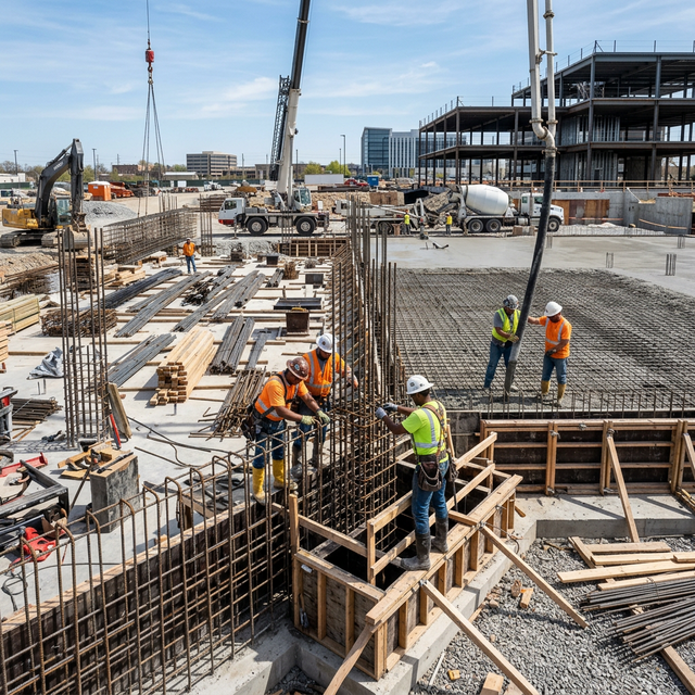 Gestión de Obras Civiles y Construcción Estructural